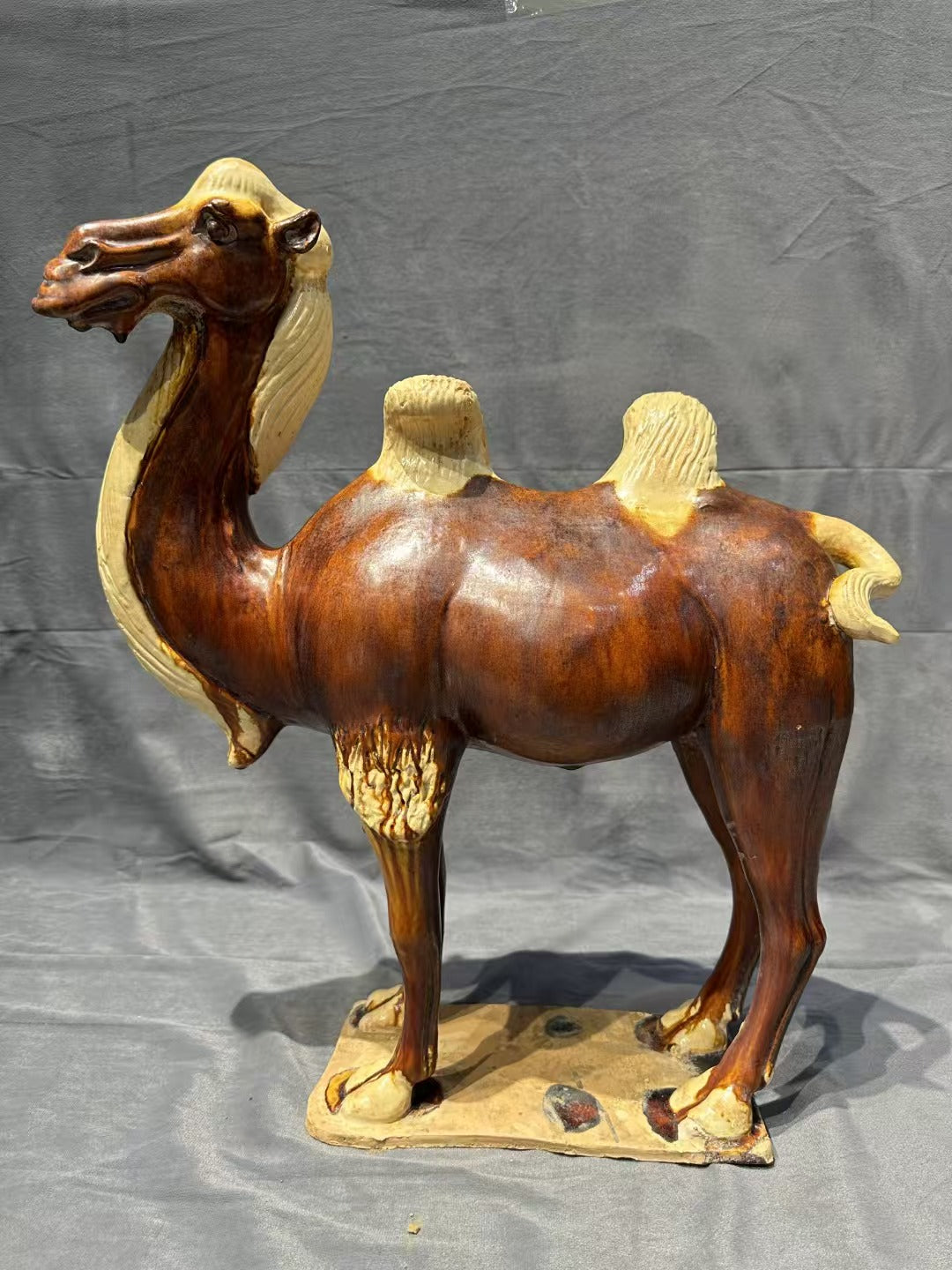 high-grade arts and crafts sculpture pottery painting  ornament camel colorful