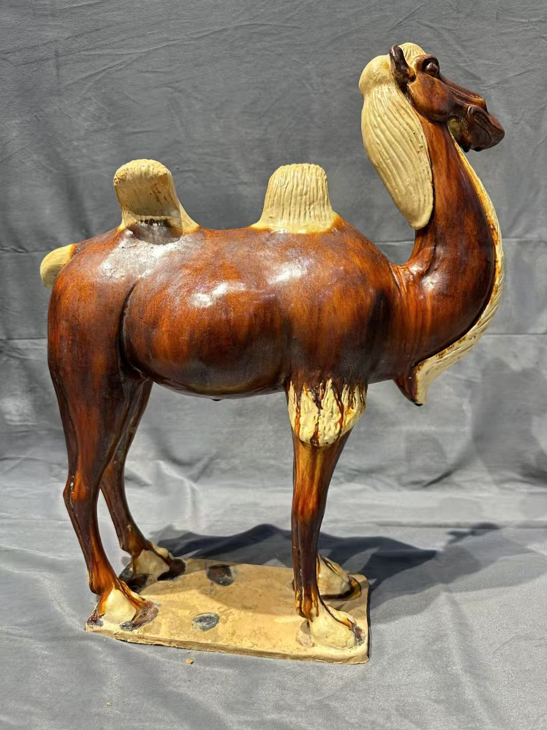 high-grade arts and crafts sculpture pottery painting  ornament camel colorful